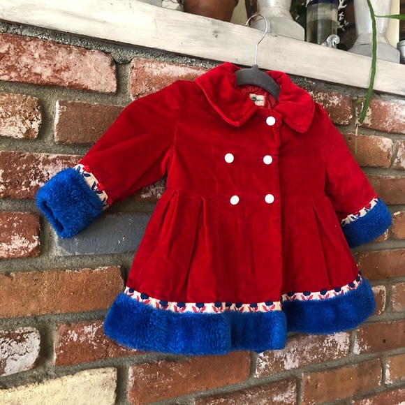 Vintage Daisy of California Girls Dress Coat - Picture 4 of 10